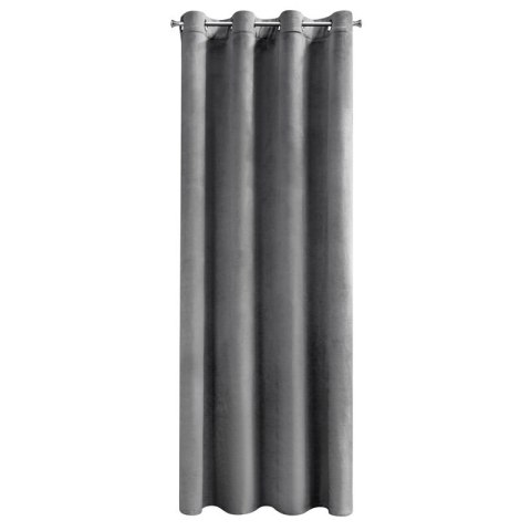ZASŁONA GOTOWA D91 ROSA 140 X 250 CM STALOWY ZASŁONA GOTOWA D91 ROSA 140 X 250 CM STALOWY