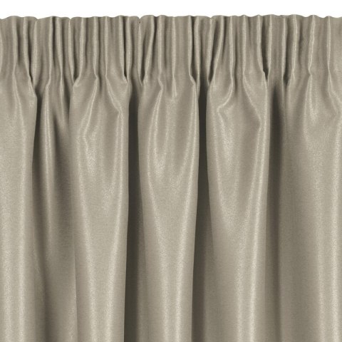 ZASŁONA GOTOWA SELINA NA TAŚMIE 140 X 270 CM CIEMNOBEŻOWY ZASŁONA GOTOWA SELINA NA TAŚMIE 140 X 270 CM CIEMNOBEŻOWY