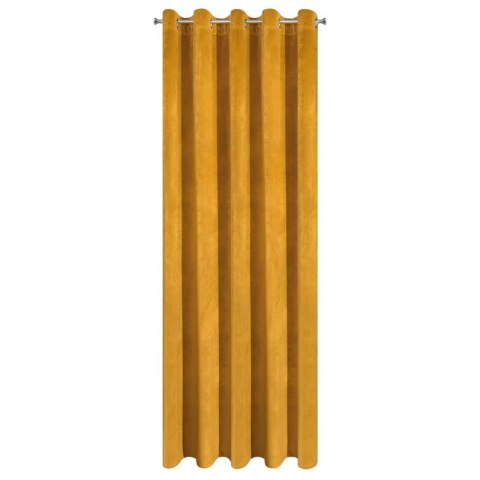 ZASŁONA GOTOWA VILLA 140 X 250 CM MUSZTARDOWY ZASŁONA GOTOWA VILLA 140 X 250 CM MUSZTARDOWY