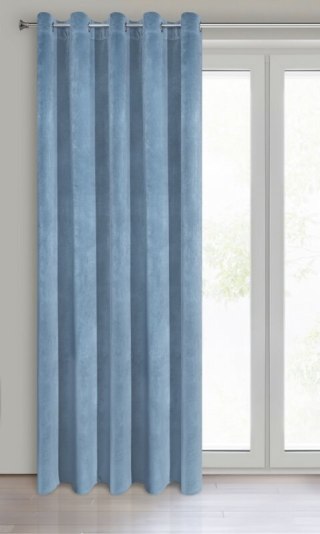 ZASŁONA GOTOWA VILLA 140 X 250 CM NIEBIESKI