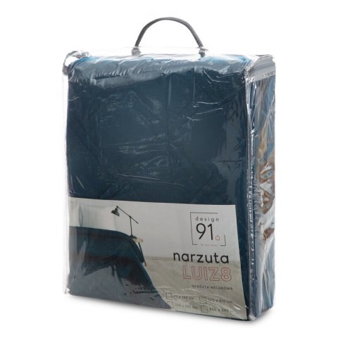 NARZUTA D91 LUIZ 8 170 X 210 CM GRANATOWY NARZUTA D91 LUIZ 8 170 X 210 CM GRANATOWY