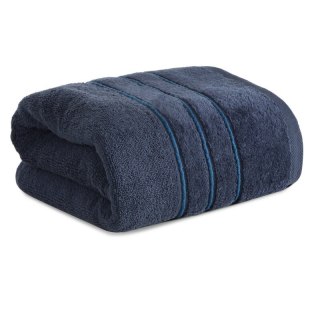 RĘCZNIK SIBEL (08) 70 X 140 CM GRANATOWY