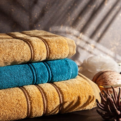 RĘCZNIK SIBEL (08) 70 X 140 CM GRANATOWY