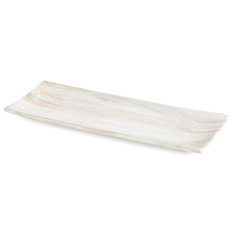 PATERA DEKORACYJNA ALIANA (01) 39 X 14 X 4 CM BEŻOWY PATERA DEKORACYJNA ALIANA (01) 39 X 14 X 4 CM BEŻOWY