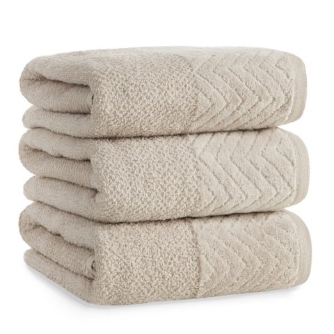 RĘCZNIK LOREN (03) 70 X 140 CM JASNOBEŻOWY