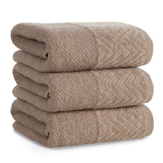 RĘCZNIK LOREN (04) 70 X 140 CM BEŻOWY