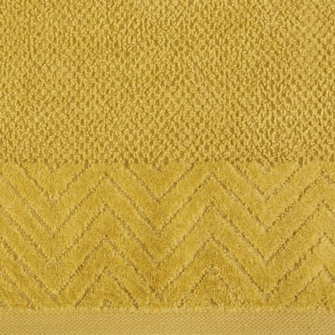 RĘCZNIK LOREN (07) 50 X 90 CM MUSZTARDOWY