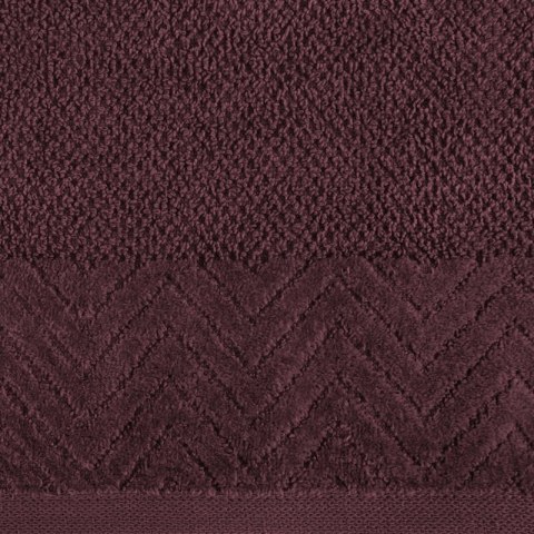 RĘCZNIK LOREN (10) 70 X 140 CM BORDOWY