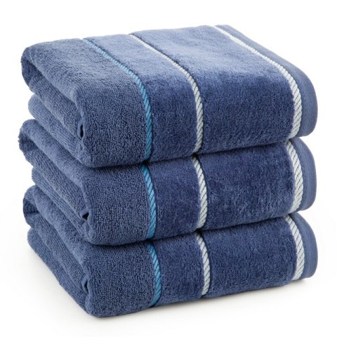 RĘCZNIK NEL (09) 70 X 140 CM GRANATOWY RĘCZNIK NEL (09) 70 X 140 CM GRANATOWY