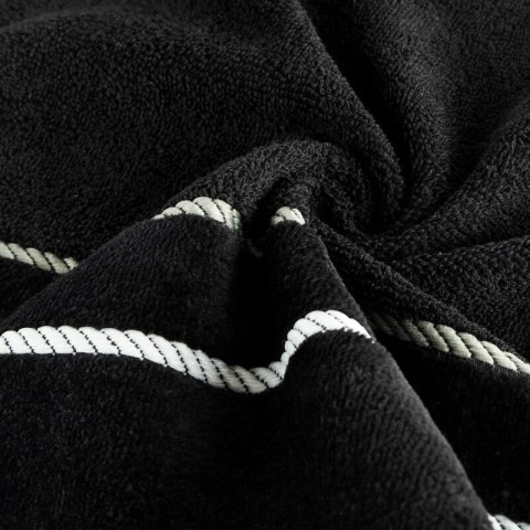 RĘCZNIK NEL (10) 50 X 90 CM CZARNY RĘCZNIK NEL (10) 50 X 90 CM CZARNY