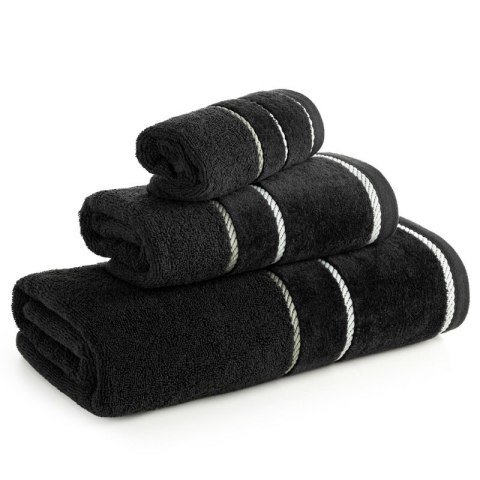 RĘCZNIK NEL (10) 50 X 90 CM CZARNY RĘCZNIK NEL (10) 50 X 90 CM CZARNY