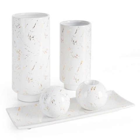 WAZON DEKORACYJNY ARIELA FI 13 X 30 CM BIAŁY WAZON DEKORACYJNY ARIELA FI 13 X 30 CM BIAŁY