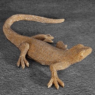 FIGURKA DEKORACYJNA ELDO 22 X 18 X 5 CM ZŁOTY