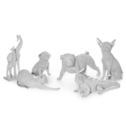 FIGURKA DEKORACYJNA ELDO 31 X 15 X 12 CM SREBRNY FIGURKA DEKORACYJNA ELDO 31 X 15 X 12 CM SREBRNY