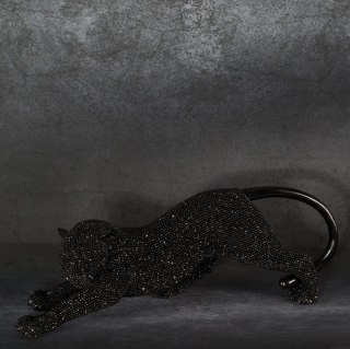 FIGURKA DEKORACYJNA ELDO 39 X 11 X 14 CM CZARNY
