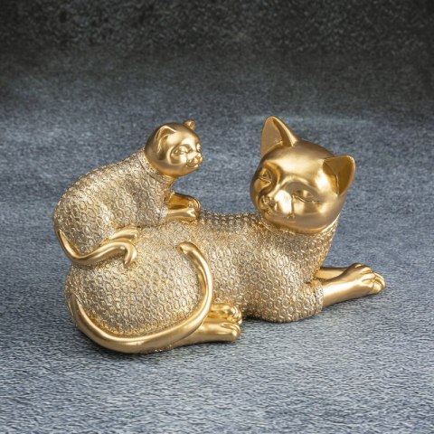 FIGURKA DEKORACYJNA HARIS (06) 9 X 19 X 12 CM ZŁOTY FIGURKA DEKORACYJNA HARIS (06) 9 X 19 X 12 CM ZŁOTY