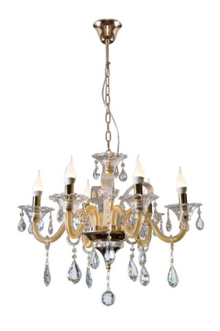 LAMPA GLITTER (2) O 70 X 52 CM ZŁOTY