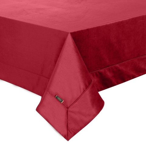 OBRUS VELVET 145 X 180 CM BORDOWY OBRUS VELVET 145 X 180 CM BORDOWY