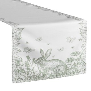 OBRUS WIOSNA 6 40 X 140 CM KREMOWY