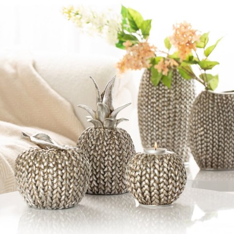 WAZON DEKORACYJNY MOLI 16 X 12 X 27 CM ZŁOTY WAZON DEKORACYJNY MOLI 16 X 12 X 27 CM ZŁOTY