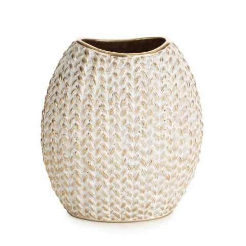 WAZON DEKORACYJNY MOLI 18 X 12 X 20 CM ZŁOTY WAZON DEKORACYJNY MOLI 18 X 12 X 20 CM ZŁOTY