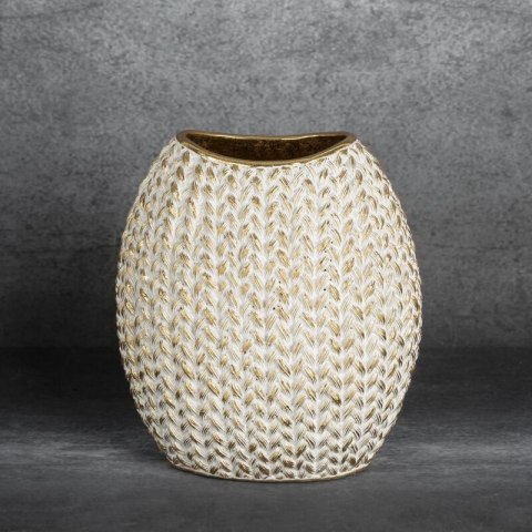 WAZON DEKORACYJNY MOLI 18 X 12 X 20 CM ZŁOTY WAZON DEKORACYJNY MOLI 18 X 12 X 20 CM ZŁOTY