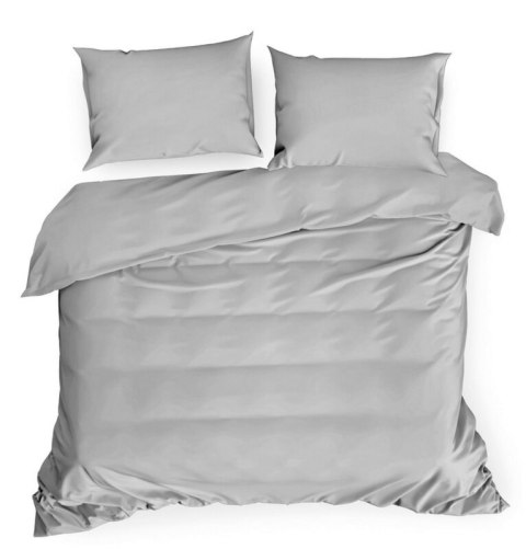 KOMPLET POŚCIELI NOVA3 220 X 200 CM JASNOSZARY