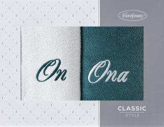 KOMPLET RĘCZNIKÓW ON ONA 47 X 37 X 7 CM KREMOWY