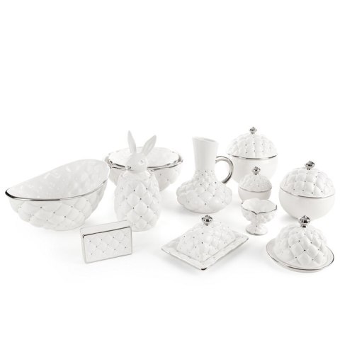 MISA DEKORACYJNA ADORE (02) O 25 X 10 CM BIAŁY MISA DEKORACYJNA ADORE (02) O 25 X 10 CM BIAŁY