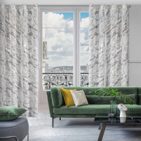 ZASŁONA GOTOWA ALIVIA 140 X 270 CM BIAŁY