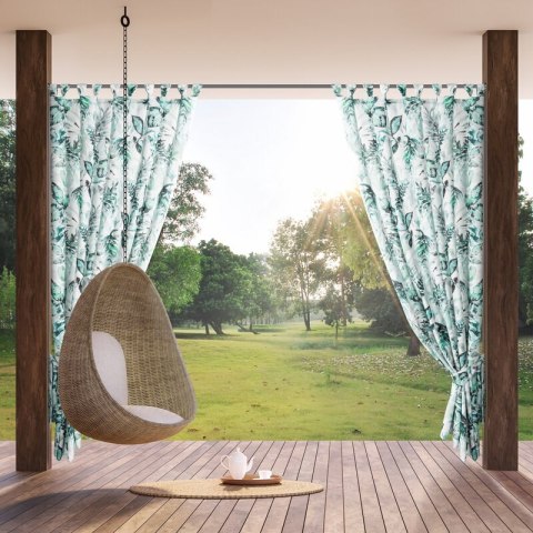 ZASŁONA GOTOWA GARDEN2 NA SZELKACH 155 X 220 CM BIAŁY ZASŁONA GOTOWA GARDEN2 NA SZELKACH 155 X 220 CM BIAŁY