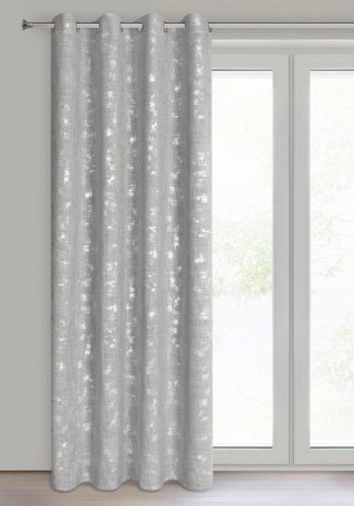 ZASŁONA GOTOWA SOLANA 140 X 250 CM SREBRNY