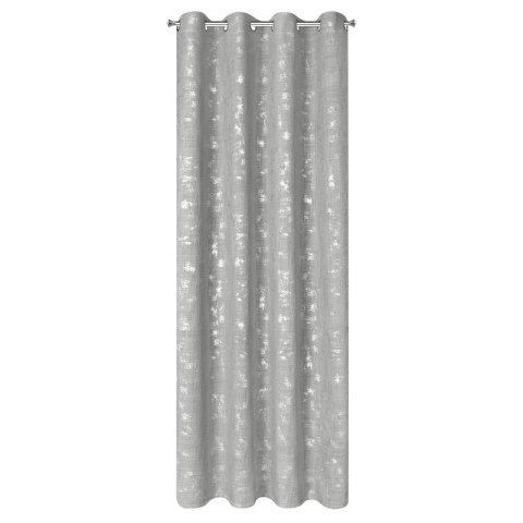 ZASŁONA GOTOWA SOLANA 140 X 250 CM SREBRNY ZASŁONA GOTOWA SOLANA 140 X 250 CM SREBRNY