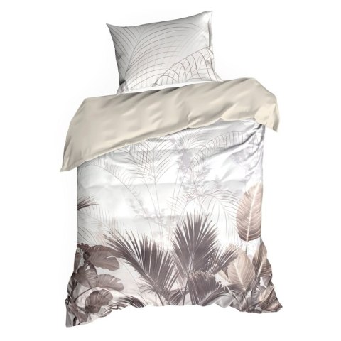 KOMPLET POŚCIELI SATYNOWEJ PREMIUM23 140 X 200 CM KREMOWY KOMPLET POŚCIELI SATYNOWEJ PREMIUM23 140 X 200 CM KREMOWY