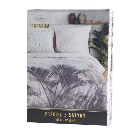 KOMPLET POŚCIELI SATYNOWEJ PREMIUM23 160 X 200 CM KREMOWY KOMPLET POŚCIELI SATYNOWEJ PREMIUM23 160 X 200 CM KREMOWY