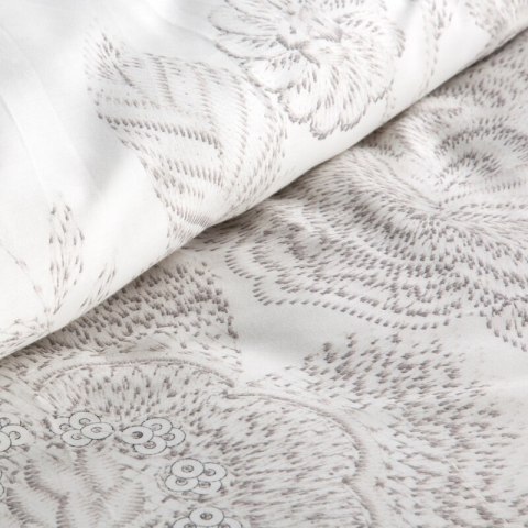 KOMPLET POŚCIELI SATYNOWEJ PREMIUM27 160 X 200 CM BIAŁY