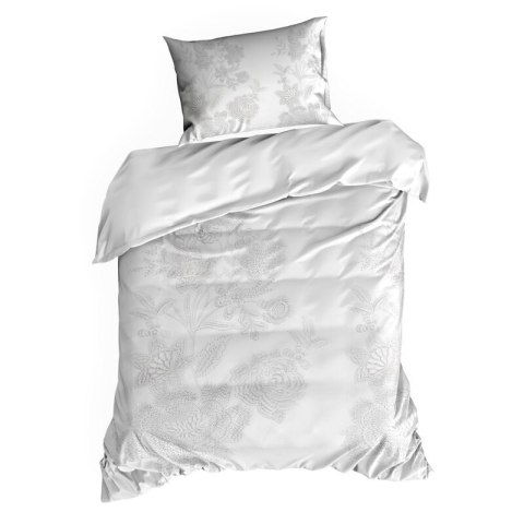 KOMPLET POŚCIELI SATYNOWEJ PREMIUM27 220 X 200 CM BIAŁY