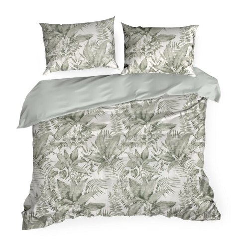 KOMPLET POŚCIELI SATYNOWEJ SPRING 48 160 X 200 CM MIĘTOWY