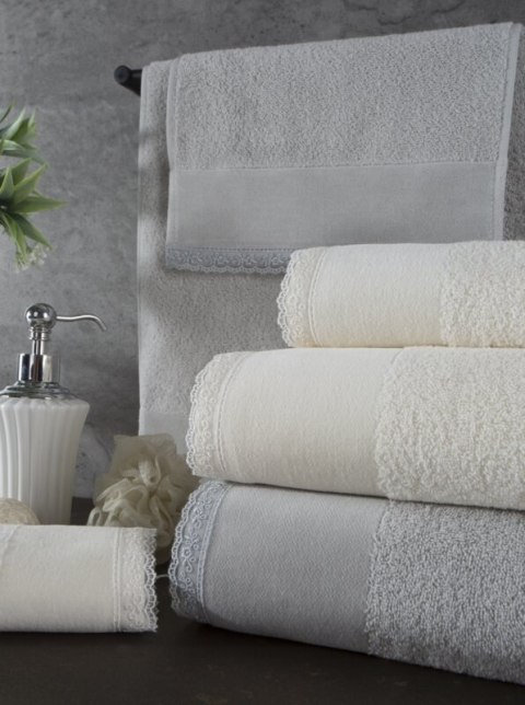 RĘCZNIK EMI (02) 30 X 50 CM KREMOWY RĘCZNIK EMI (02) 30 X 50 CM KREMOWY