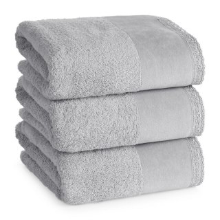 RĘCZNIK EMI (03) 50 X 90 CM SREBRNY