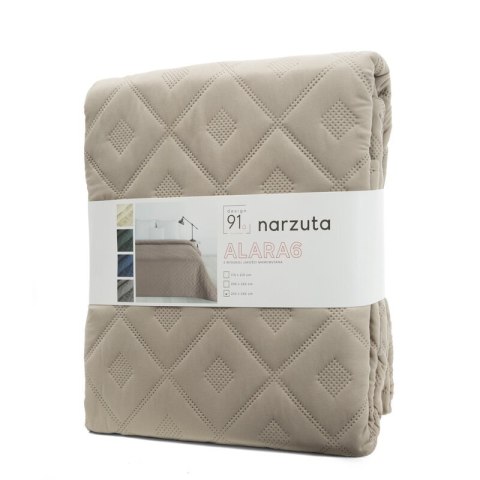 NARZUTA D91 ALARA6 170 X 210 CM CIEMNOBEŻOWY NARZUTA D91 ALARA6 170 X 210 CM CIEMNOBEŻOWY