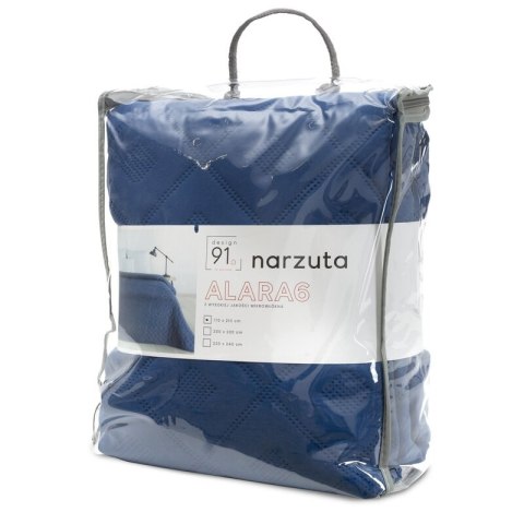 NARZUTA D91 ALARA6 170 X 210 CM GRANATOWY NARZUTA D91 ALARA6 170 X 210 CM GRANATOWY
