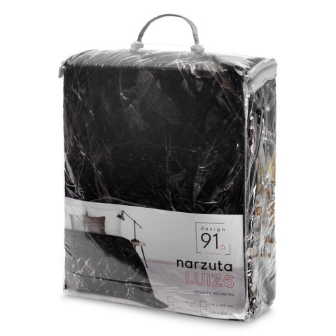 NARZUTA D91 LUIZ 6 170 X 210 CM CZARNY NARZUTA D91 LUIZ 6 170 X 210 CM CZARNY