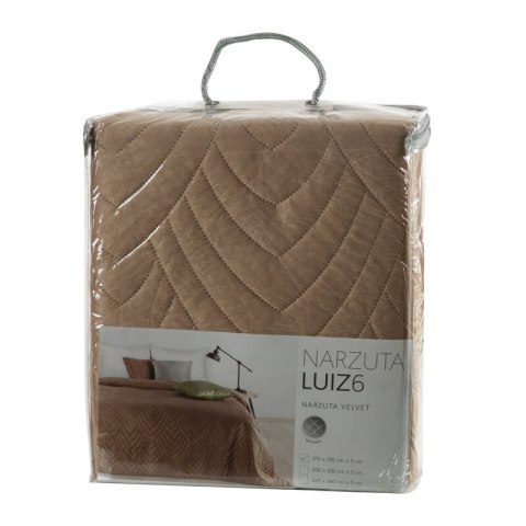 NARZUTA D91 LUIZ 6 170 X 210 CM JASNOBRĄZOWY NARZUTA D91 LUIZ 6 170 X 210 CM JASNOBRĄZOWY