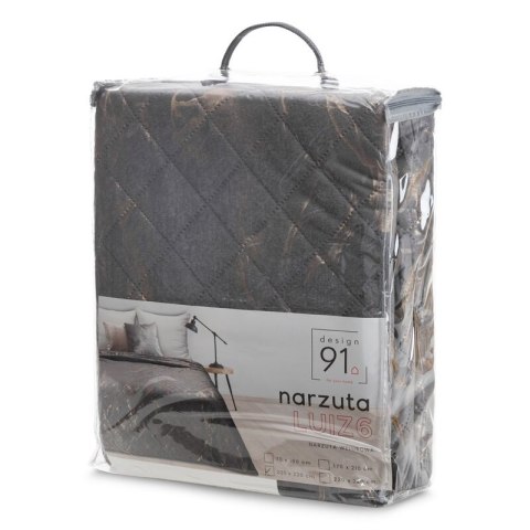 NARZUTA D91 LUIZ 6 220 X 240 CM STALOWY NARZUTA D91 LUIZ 6 220 X 240 CM STALOWY