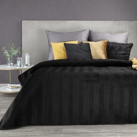 NARZUTA SOFIA 170 X 210 CM CZARNY NARZUTA SOFIA 170 X 210 CM CZARNY