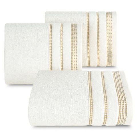 RĘCZNIK AMANDA (01) 30 X 50 CM KREMOWY RĘCZNIK AMANDA (01) 30 X 50 CM KREMOWY