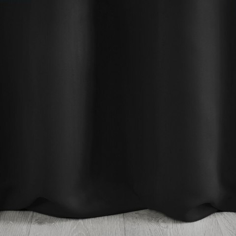 ZASŁONA GOTOWA D91 PARISA NA TAŚMIE 140 X 270 CM CZARNY ZASŁONA GOTOWA D91 PARISA NA TAŚMIE 140 X 270 CM CZARNY