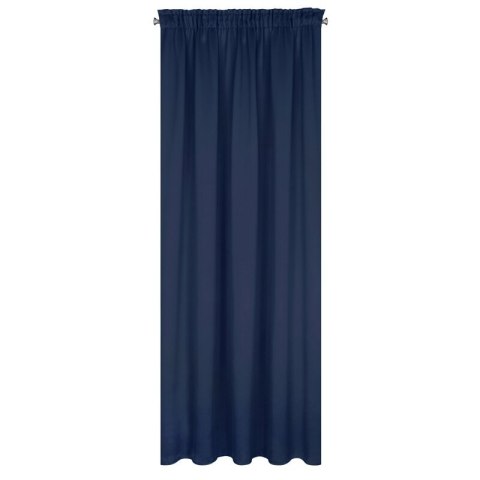 ZASŁONA GOTOWA D91 PARISA NA TAŚMIE 140 X 270 CM GRANATOWY ZASŁONA GOTOWA D91 PARISA NA TAŚMIE 140 X 270 CM GRANATOWY