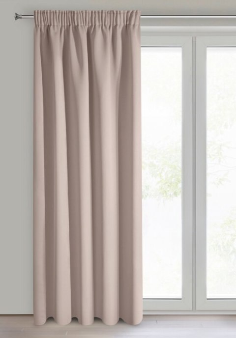 ZASŁONA GOTOWA D91 PARISA NA TAŚMIE 140 X 270 CM PUDROWY RÓŻ ZASŁONA GOTOWA D91 PARISA NA TAŚMIE 140 X 270 CM PUDROWY RÓŻ